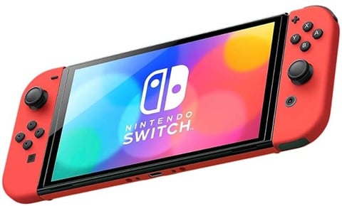 Switch Console, 64GB OLED Mario Red + Red Joy-Con, Unboxed - CeX